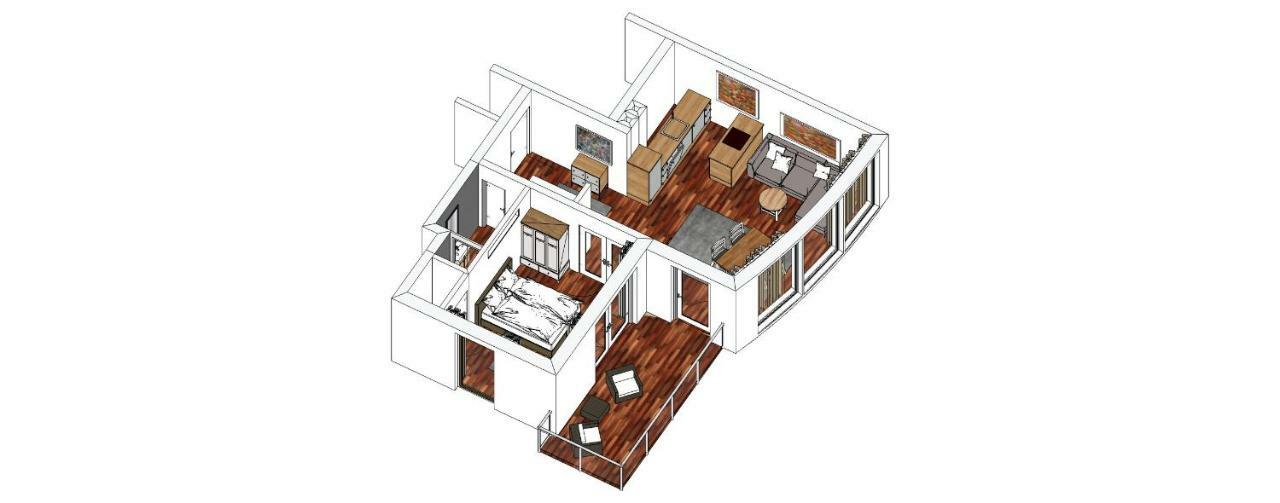 Apartamento "Myharbourfront", Luxurioeses Wohnen An Der Hafenmole Rostock Exterior foto